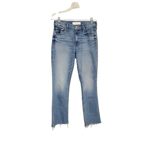 MOTHER The Outsider Flood Fray Jeans  Sz 26 - Picture 2 of 14